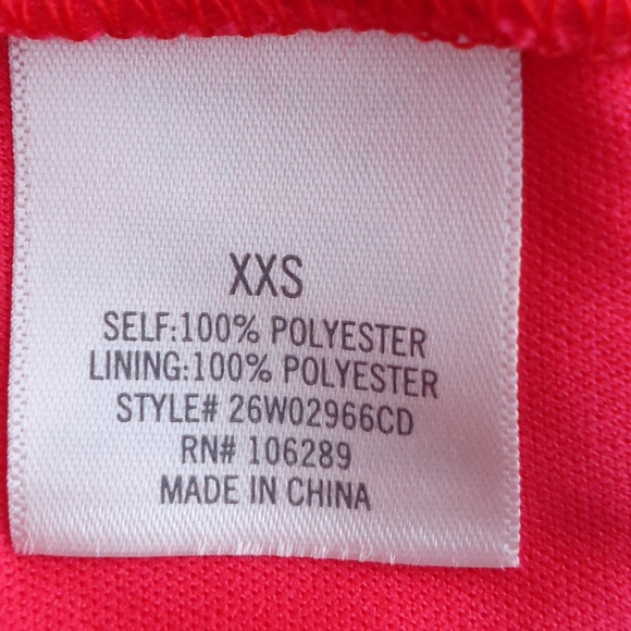 Francesca's Women's Red Floral Long Sleeve Wrap Dress Cocktail Blue Flowers - Picture 11 of 12